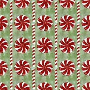 Peppermint Candy Green