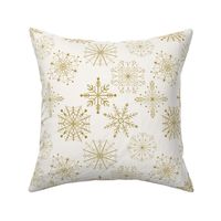 Flutter of Snowflakes | Gold
