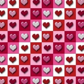 Hearts in Squares