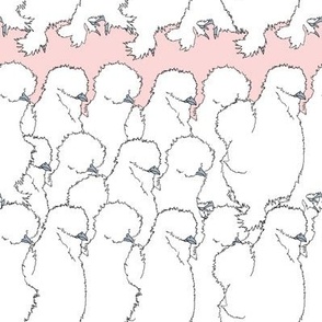 Pink Silkie Squad Tile