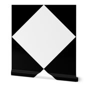 Wonderland Chessboard ~ Check ~ Black and White ~ 4inch squares