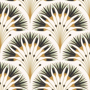 1920s Art Deco Flower