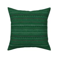 Christmas Mudcloth - linnen cotton plaid neutral Scandinavian style winter seasonal design pink green SMALL