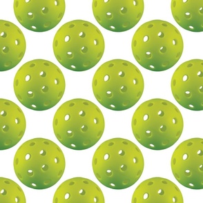 Pickleballs lime green