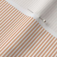 Ginger Meadow Stripes (orange) // little small scale tiny mini micro doll 