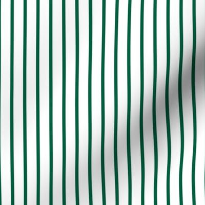 Traditional Thin Stripes - Red & Green