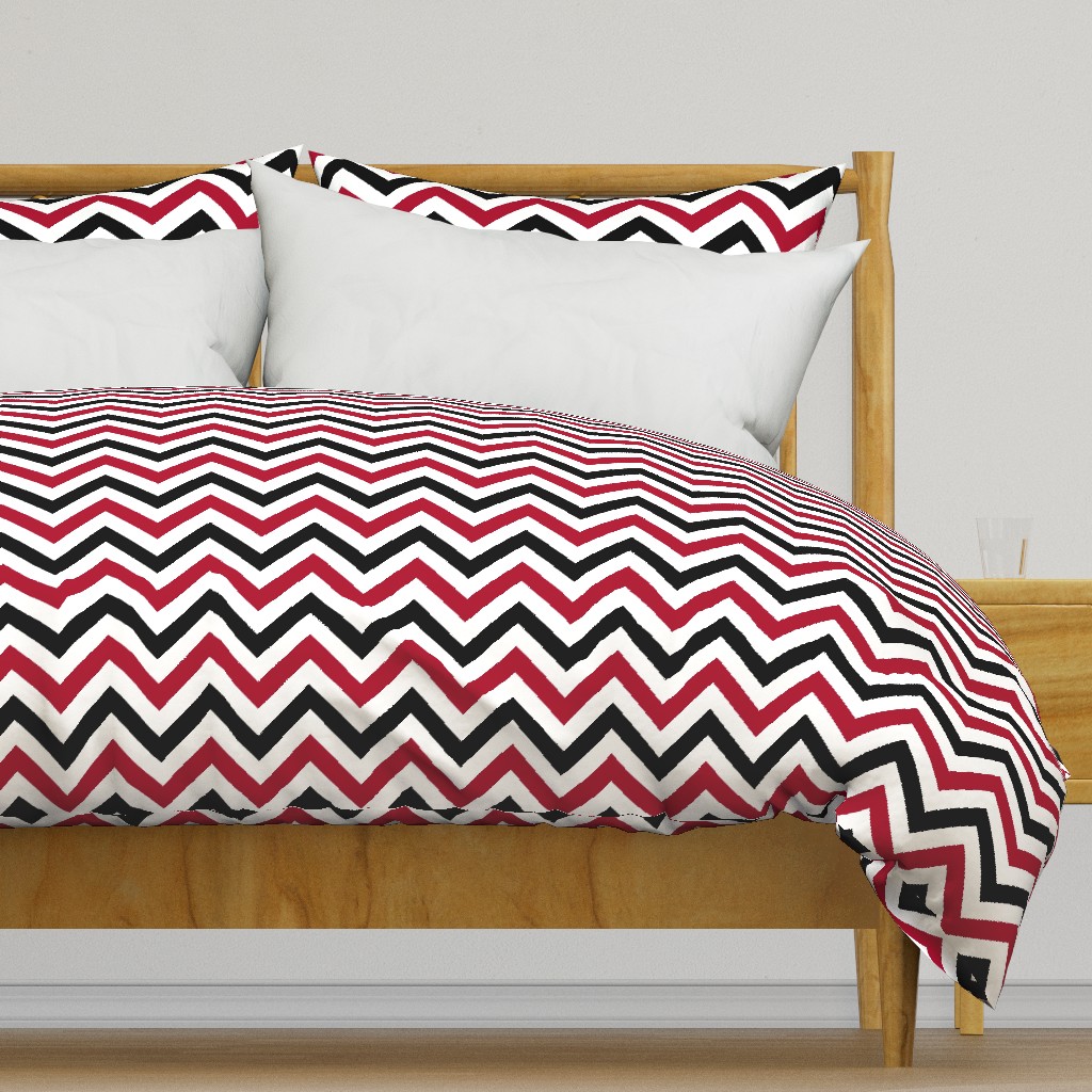 Red & Black Chevrons