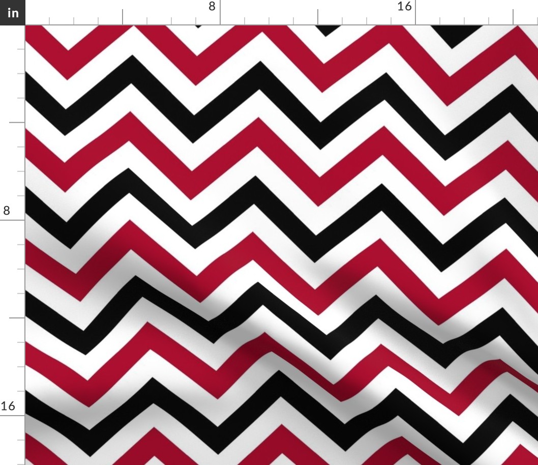 Red & Black Chevrons