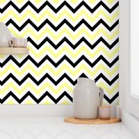 Yellow & Black Chevrons