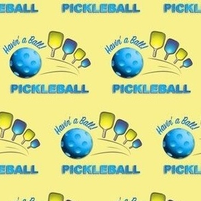 Pickleball Havin' a Ball_Yellow_n_Blue