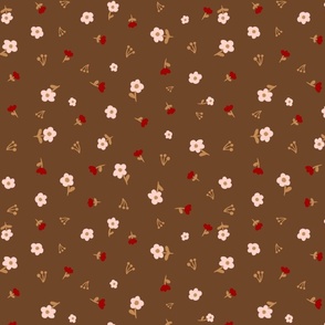 Ditsy_Floral_Tossed_-_Brown