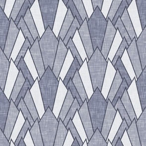 Roaring Twenties opulence in texturized blue grays (Wallpaper) by Su_G_©SuSchaefer2022