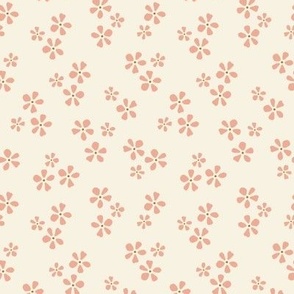 Ditsy Floral_Large Cream Pink