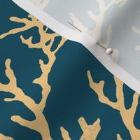 Coral reef coral branches - yellow by studio breval