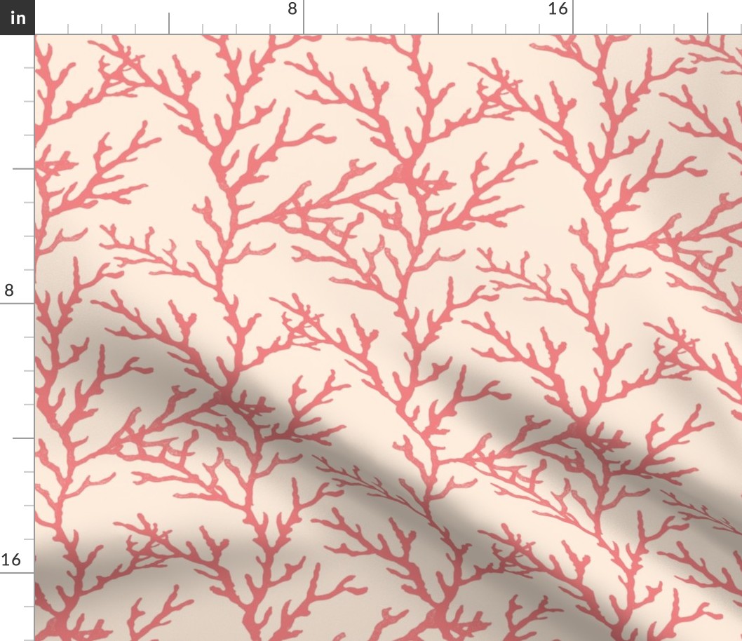 Coral reef coral branches - red by studio breval