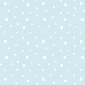 Blue Polka Dot Confetti  Pattern