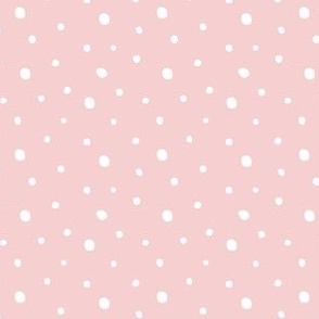 Pink Polka Dot Confetti  Pattern