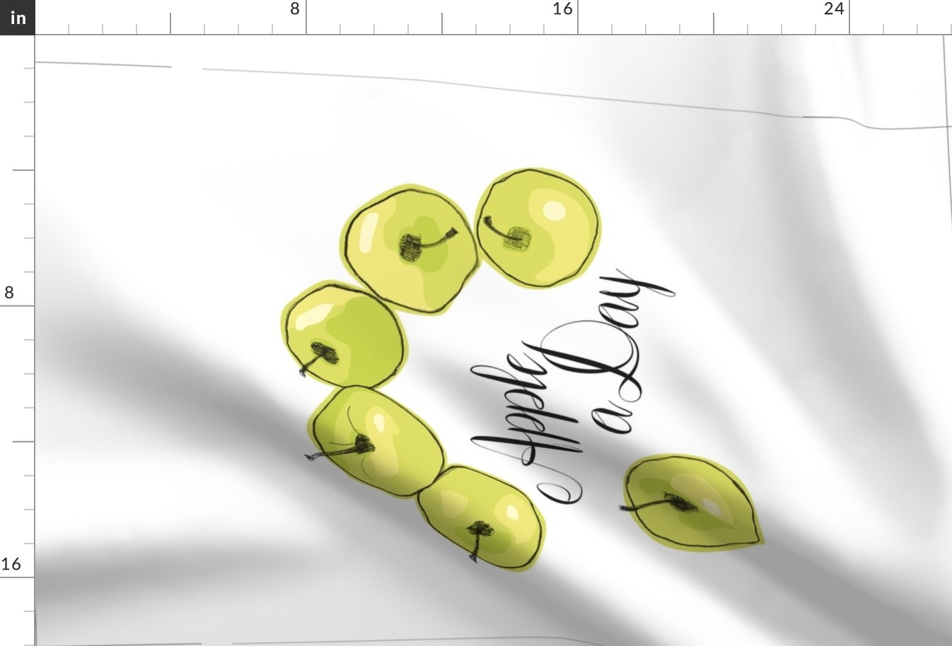 Apple a day TeaTowel