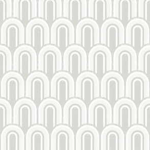 Grey Sage Art Deco | Bold Minimalism | textured | medium scale ©designsbyroochita
