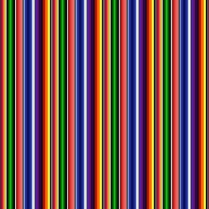 Serape Stripes (vertical small scale)  