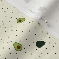 Dotted Ditsy Avocados