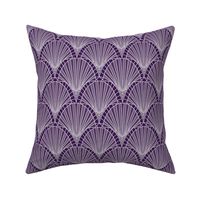 noble ombre in shades of violet- small scale