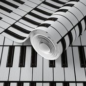 Small Piano Repeat Stripes