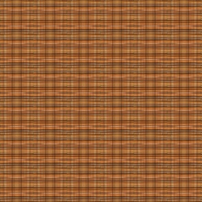 Colors of Autumn Plaid in soft orange, bronze and brown