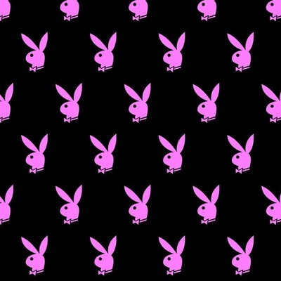Playboy Bunny Fabric, Wallpaper and Home Decor | Spoonflower