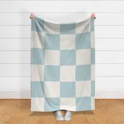 checkers in Pastel Blue for boys bedroom