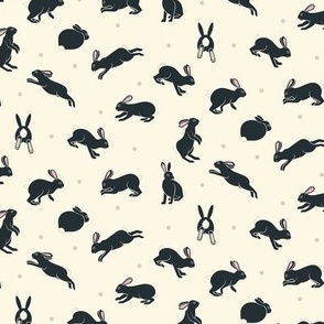 Just Rabbits - Cream-xs
