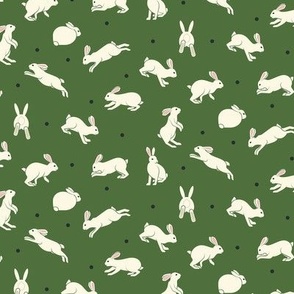 Just Rabbits- Sap Green - xs