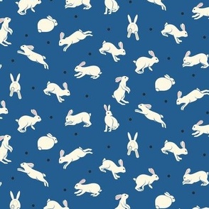 Just Rabbits - Endeavour Blue - xs