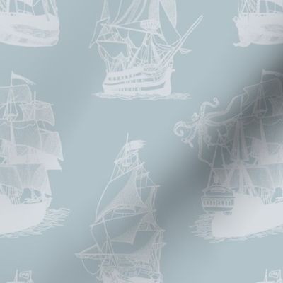 pirat ship - light grey