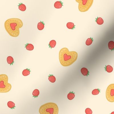 Ditsy Strawberry Cooky / Small