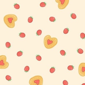 Ditsy Strawberry Cooky / Small