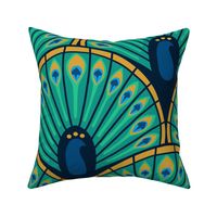 L - Art Deco Peacock