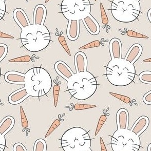 minimalist Easter bunny 
