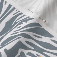 zerba swirls  - grey and white,  21" fabric repeat