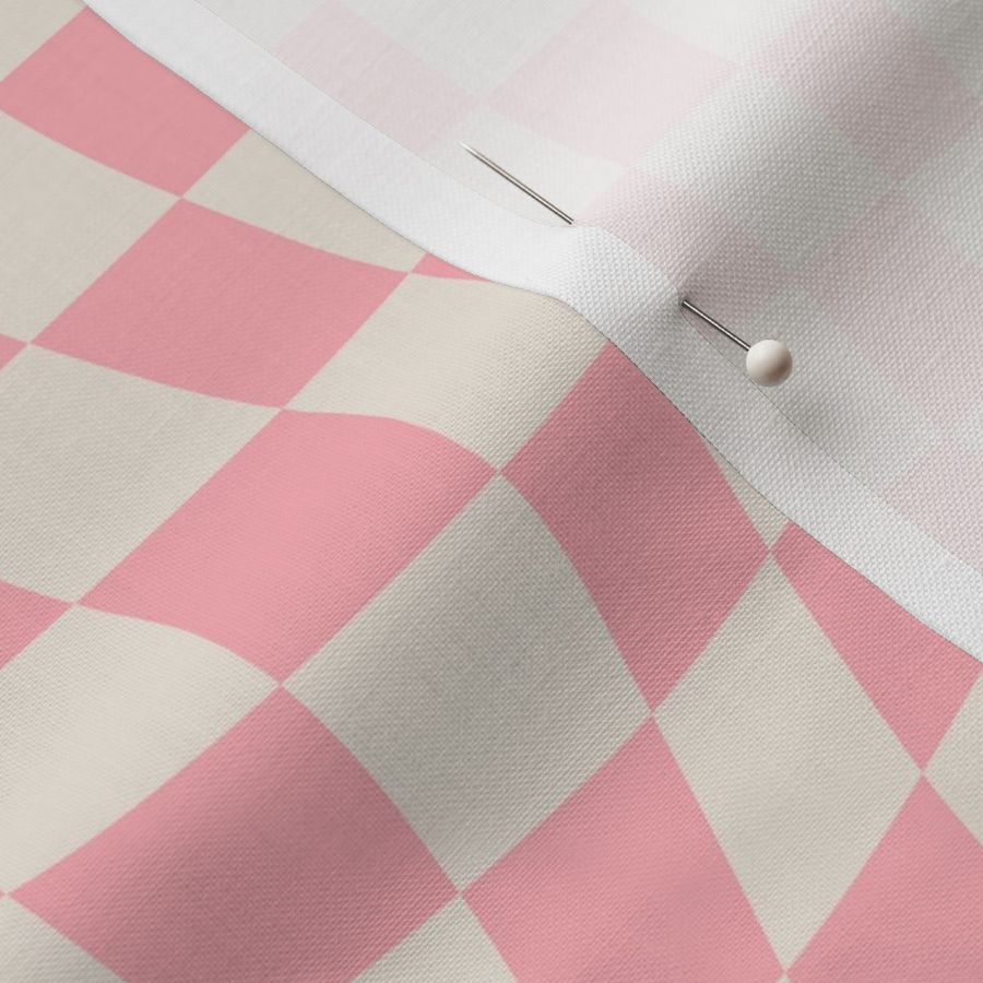 Strawberry Milk Swirly Checkers