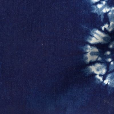 Shibori Indigo Dyed Textile Art