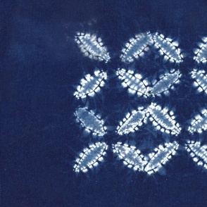 Shibori Pattern - Japanese Indigo Tie Dye