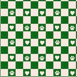 Checker Puppy love _paws MINI