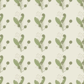 Fall Branches Bundle | Green Background