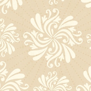 Sadie Spindles Cream on Honey - XL