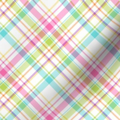 Spring Easter Plaid 1 Diagonal