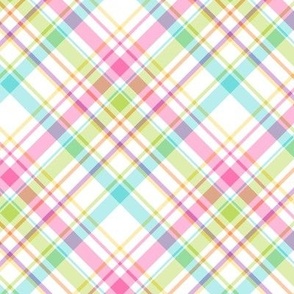 Spring Easter Plaid 1 Diagonal