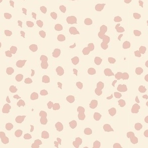 Modern Pink Polka dots 