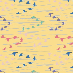 Migrating birds Light Yellow.png -