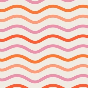 Multicolor Wave Stripe
